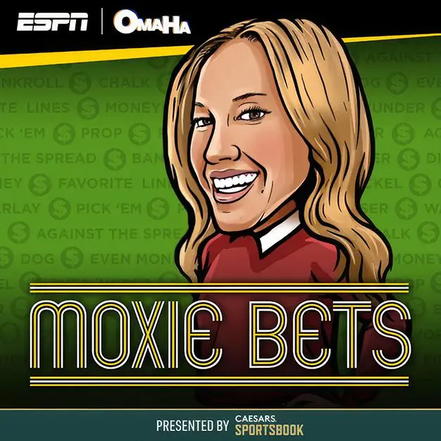A cartoon of a woman with the words moxie bets on it.